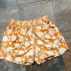 Briggs New York Orange Floral Women's Shorts